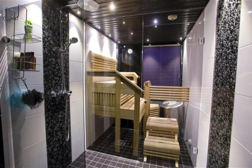 Majestic Penthouse With Sauna & High-Speed Wi-Fi And Parking Rovaniemi Ngoại thất bức ảnh