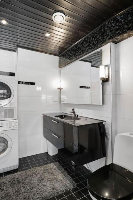 Majestic Penthouse With Sauna & High-Speed Wi-Fi And Parking Rovaniemi Ngoại thất bức ảnh